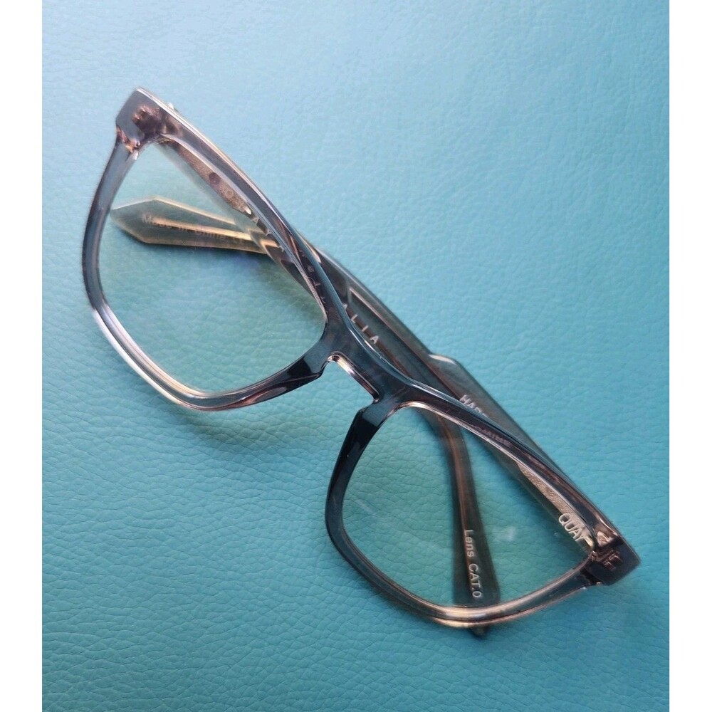 Quay Australia Hardwire 126 Blue Light Filter Glasses.  Great For Computer Work